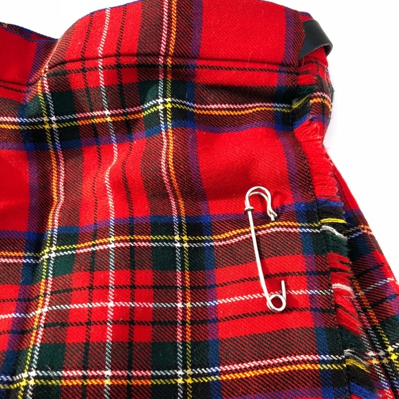 Scottish Wool Girls Mini Skirt Age 6 - Picture 3 of 15